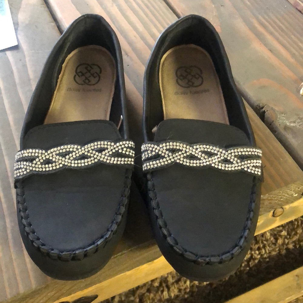 Cute black business flats!